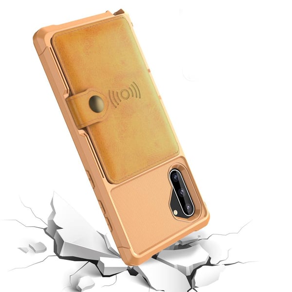 Samsung Galaxy Note10 - Praktiskt Skal med Kortfack