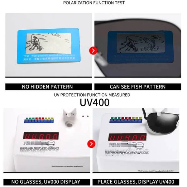 Eleganta Fotochromatiska Pilot Solglasögon - UV400