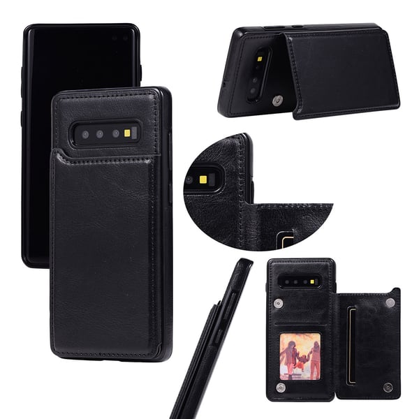 Samsung Galaxy S10 Plus - Stilrent Skal med Kortfack
