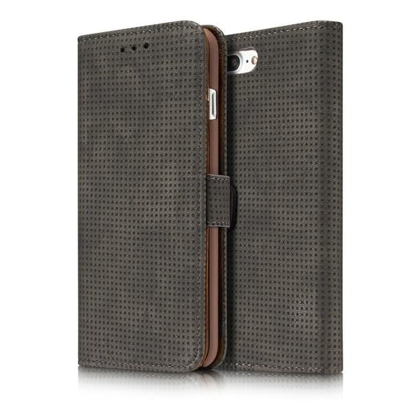 Plånboksfodral i Retrodesign från LEMAN till iPhone 8 Plus