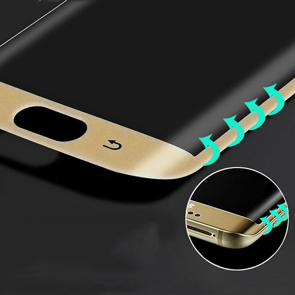Samsung S7 Edge - HeliGuard EXXO-Skärmskydd 3D (HD-Clear) Curved