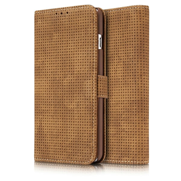 Plånboksfodral i Retrodesign från LEMAN till iPhone 6/6S