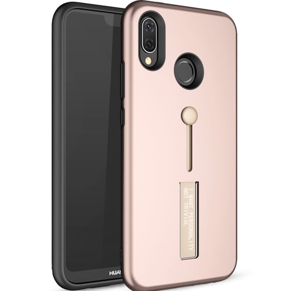 Huawei P20 Lite - Elegant Skyddande Skal med Silikonring
