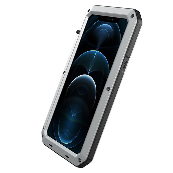 iPhone 12 Pro Max - Skyddande 360-Skal HEAVY DUTY (Aluminium)