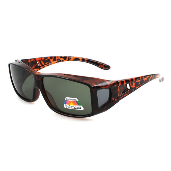 Solglasögon Polarized Överdrag för vanliga Glasögon