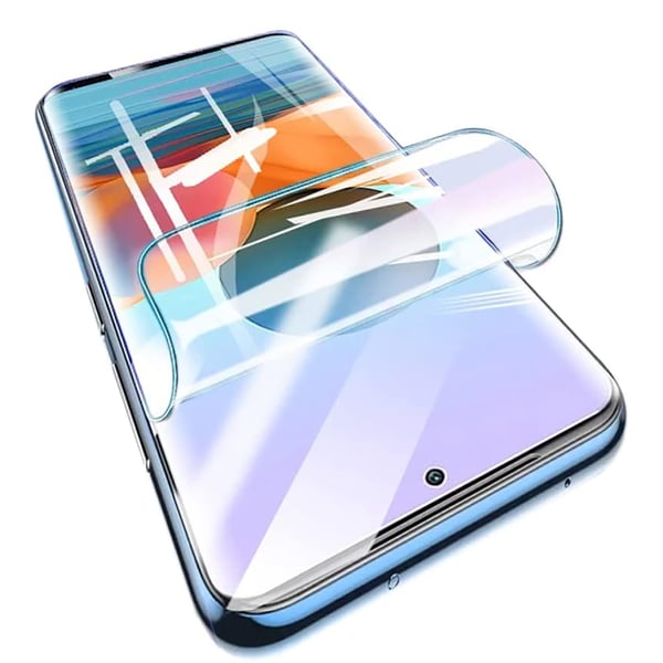 Redmi Note 10 Pro Mjukt Skärmskydd i Hydrogel-variant