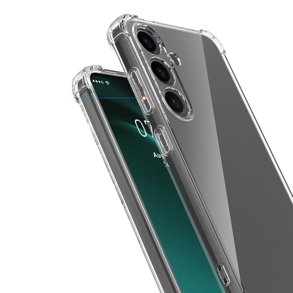 Samsung Galaxy S24 plus - Stötdämpande Tunt Silikonskal