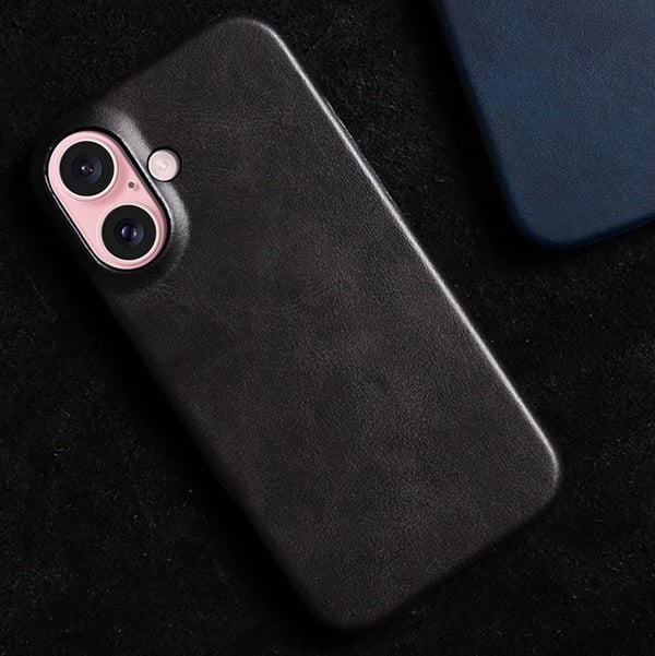 iPhone 16 - Smidigt Leman Skal med Korthållare
