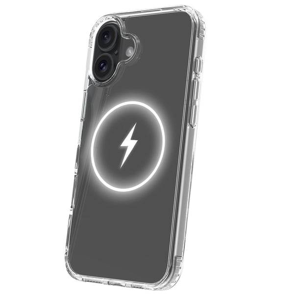 Magnetisk Trådlös Laddning - Stöttåligt Skal för iPhone 16 Plus!