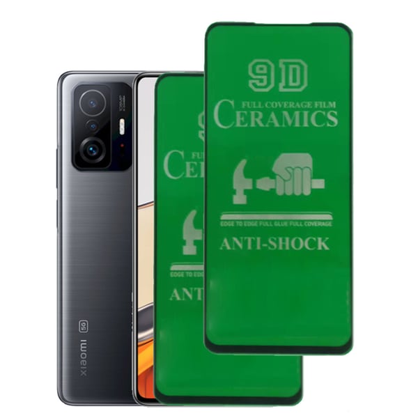 3-PACK Redmi Note 11 Pro 5G Keramiskt Skärmskydd HD 0,3mm