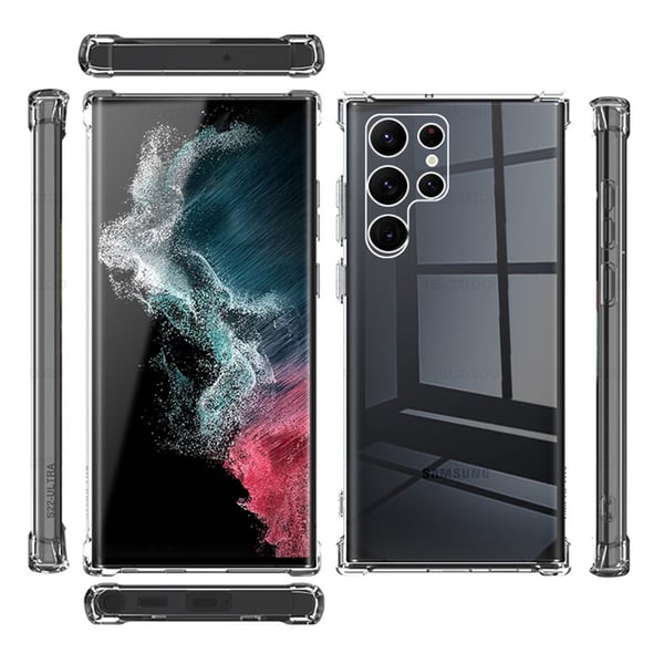 Samsung Galaxy S22 Ultra - Skal Tjocka Hörn Ergonomisk Design