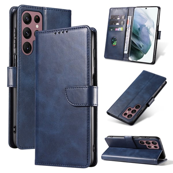 Samsung Galaxy S23 Ultra - Stilsäkert Plånboksfodral