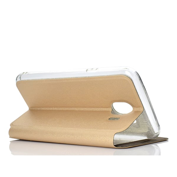 Praktiskt Fodral Fönster Svarsfunktion - Samsung Galaxy J4 2018