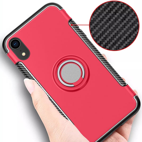 iPhone XS Max - Skyddsskal med Ringholder