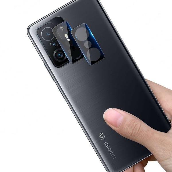 2-PACK Xiaomi 11T Pro Kameralinsskydd 2.5D HD-Clear