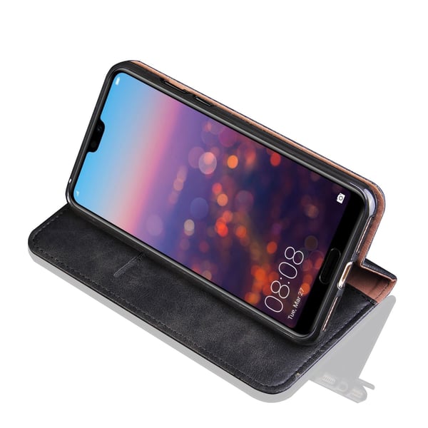 Smidigt och Stilsäkert Plånboksfodral för Huawei P20