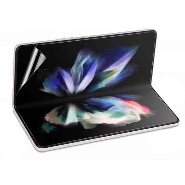 2-PACK 4-in-1 Z Fold 4 Hydrogel Skärmskydd & Kameralinsskydd