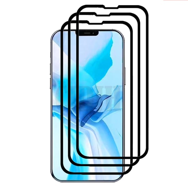3-PACK iPhone 14 Plus Skärmskydd + Kameralinsskydd 2.5D HD 0,3mm