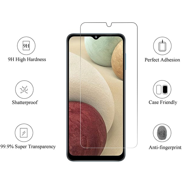3-PACK Samsung Galaxy A03s Sk�rmskydd + Kameralinsskydd HD 0,3mm