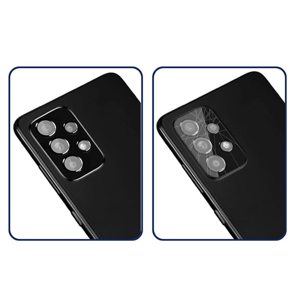 3-PACK Samsung Galaxy A53 5G Kameralinsskydd 2.5D HD-Clear