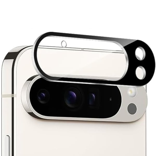 Google Pixel 9 Pro XL  Ultratunt härdat glas med svart ram