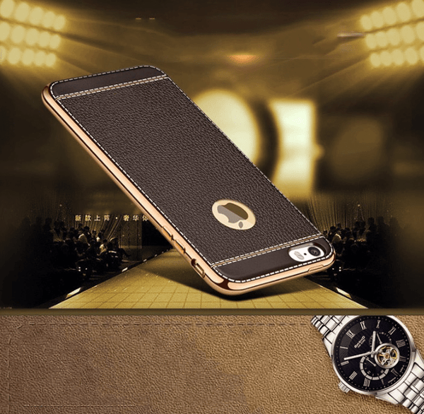 iPhone 6/6S - Elegant Stilsäkert skal LEMAN (VINTAGE)