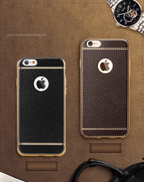 iPhone 6/6S - Elegant Stilsäkert skal LEMAN (VINTAGE)