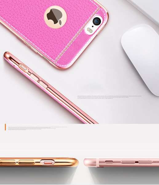 iPhone 6/6S - Elegant Stilsäkert skal LEMAN (VINTAGE)