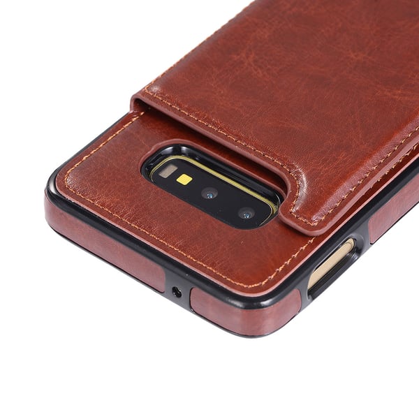 Nkobees Eleganta Läderskal med Kortfack - Samsung Galaxy S10e