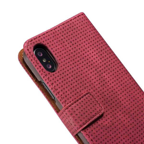 Plånboksfodral i Retrodesign från LEMAN till iPhone XS Max