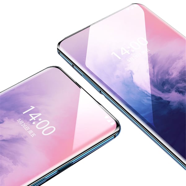 OnePlus 7 Pro 3-PACK Mjukt Skärmskydd PET 9H 0,2mm