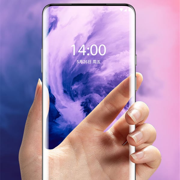 OnePlus 7 Pro 3-PACK Mjukt Skärmskydd PET 9H 0,2mm