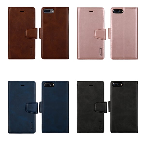 iPhone 7 Plus - Exklusivt Dubbelfunktion Plånboksfodral