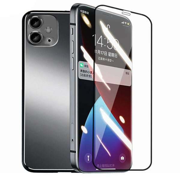 iPhone 12 Pro 2-PACK Skärmskydd 2.5D 9H 0,3mm