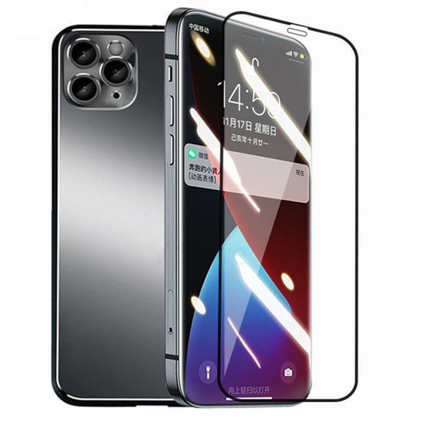 iPhone 12 Pro Max 5-PACK Skärmskydd 2.5D 9H 0,3mm