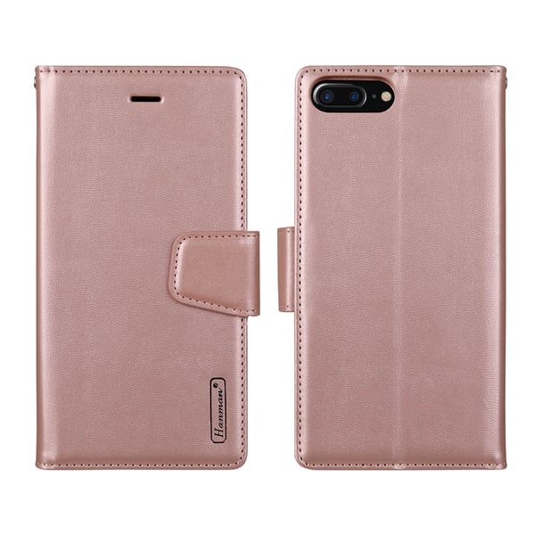 iPhone 7 Plus - Exklusivt Dubbelfunktion Plånboksfodral