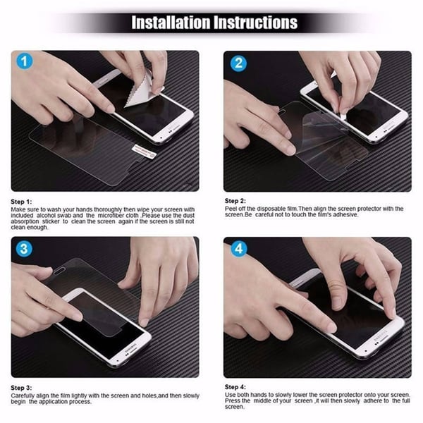 Huawei Y5p 10-PACK Skärmskydd 2.5D Ram 9H 0,3mm