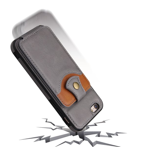 iPhone 7 - Praktiskt Skal med Korthållare