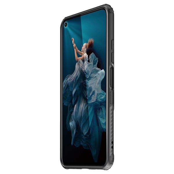 Huawei Nova 5T - Genomtänkt Skal med Ringhållare LEMAN