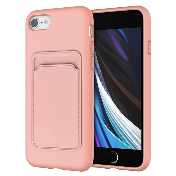 iPhone 8 - Floveme Skal med Korthållare
