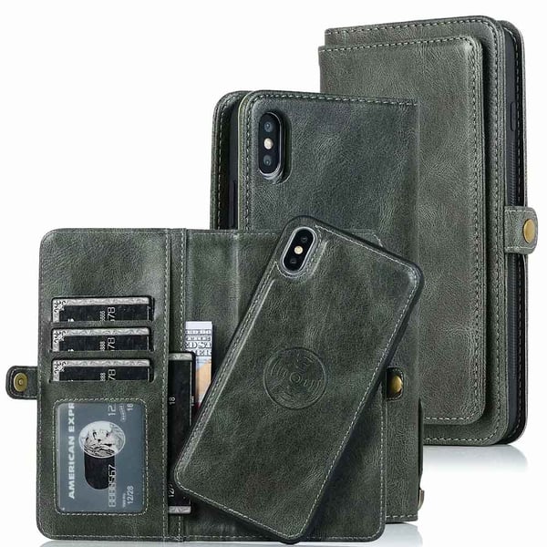 iPhone XS Max - Robust & Praktiskt Plånboksfodral