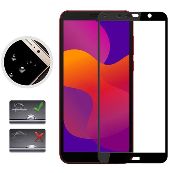 Huawei Y5p 5-PACK Skärmskydd 2.5D Ram 9H 0,3mm