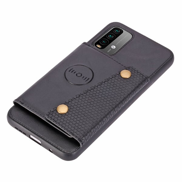 Xiaomi Redmi 9T - Stilrent Mobilskal med Korthållare