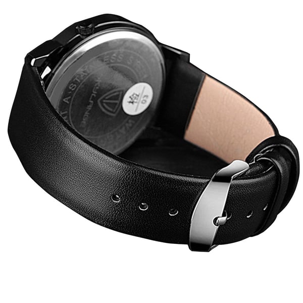 Klassiska Klockarmband mjukt PU-Läder