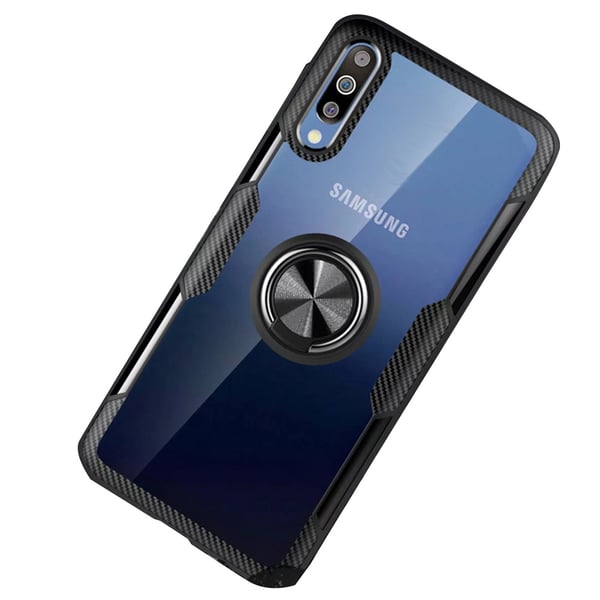 Samsung Galaxy A70 - Leman Kraftfullt Skal med Ringhållare
