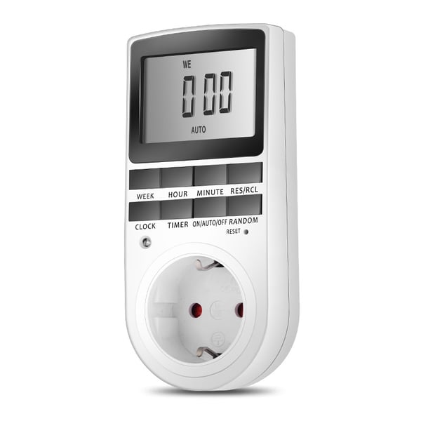 Praktiskt Smart Vägg Timer Ström Timer EU Plug