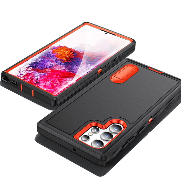 Galaxy S24 Ultra Armor Duty Kickstand Skal  Maximal Funktion och Skydd