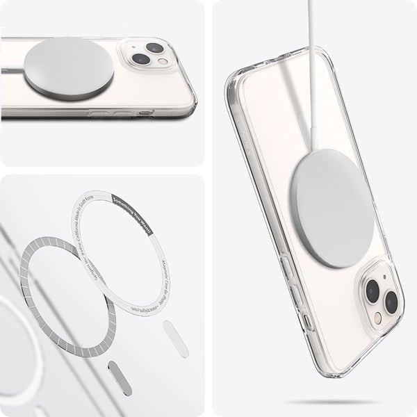 Magnetiskt skyddsskal med trådlös laddning för iPhone 13