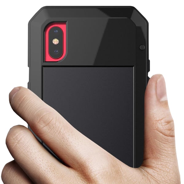 HEAVY DUTY-fodral (Stryktålig) Aluminum för iPhone XS Max
