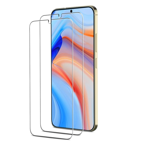 Samsung Galaxy S24 - 2-Pack Skärmskydd Fulltäckande Härdat Glas 3D 9H